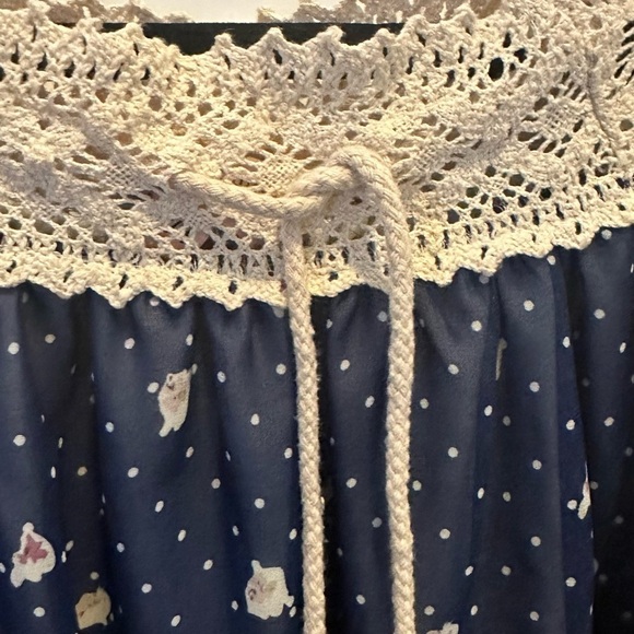 Size small sheer lined Bohemian top - Picture 5 of 5